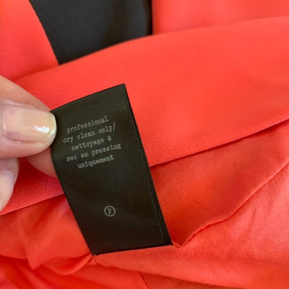 Rag & Bone Coral Color Block Barneys Co-op Blazer - Picture 6 of 9